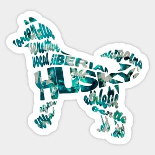 Siberian Husky Sticker